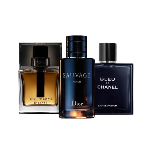 Dior Homme | Sauvage Dior | Bleu de Chanel 100ml